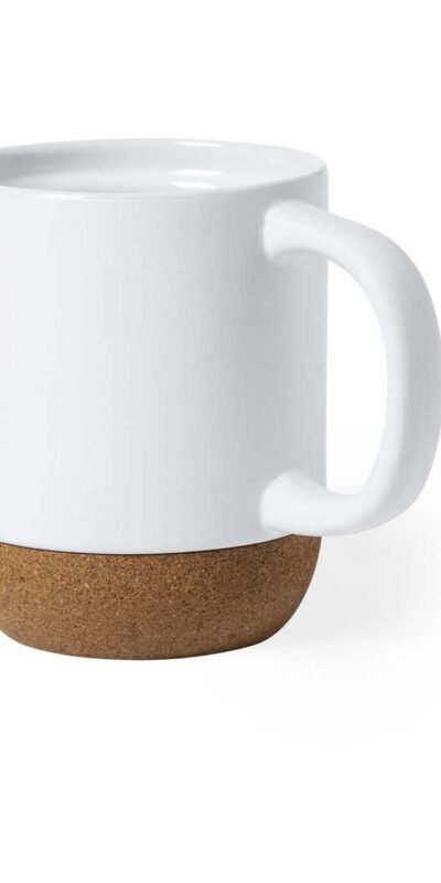 Keramiktasse 420 ml mit Korkboden