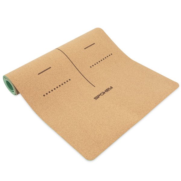 Spokey SAVASANA Kork-Yogamatte Fitness Yoga – Bild 5
