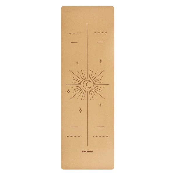Spokey SAVASANA Kork-Yogamatte Fitness Yoga – Bild 4
